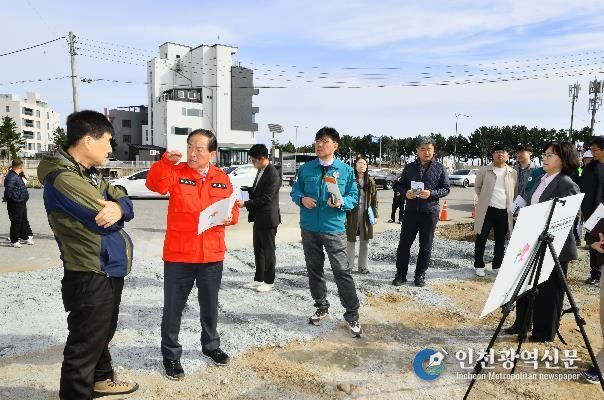 하수처리시설 유휴부지 임시주차장