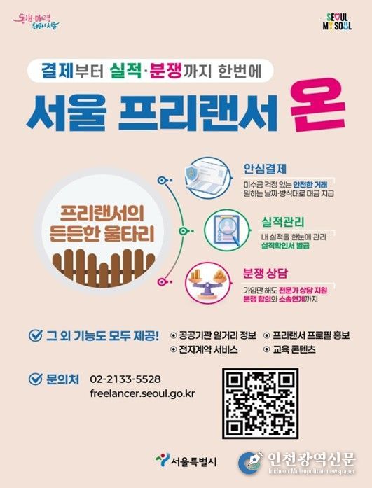 '서울 프리랜서 온' 포스터