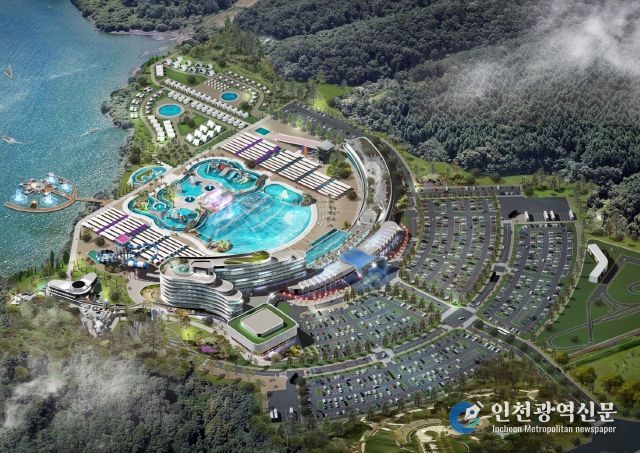 청주시, 1천500억원 관광시설 민간자본 유치 협약 체결. 사진(예상조감도)