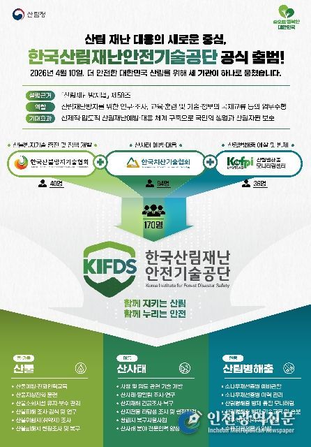 한국산림재난안전기술공단 출범