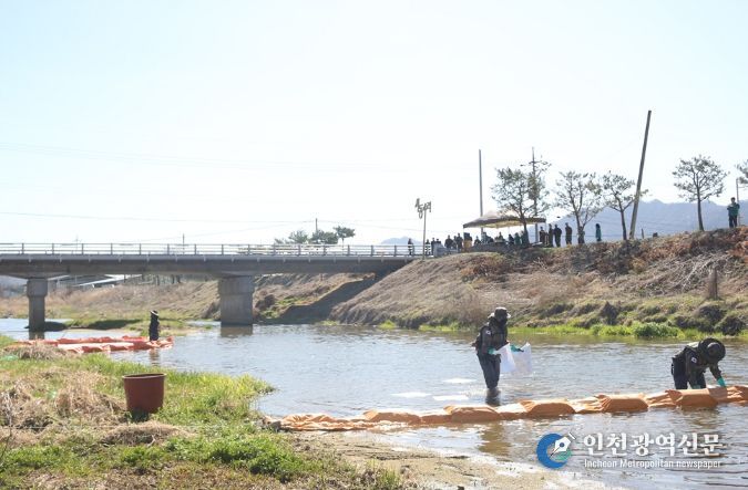홍천군, 수질오염사고 민·관·군 합동 대응훈련