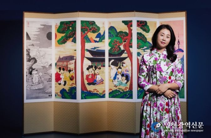 ‘흑요석 작가와 함께하는 춘향화첩’공개